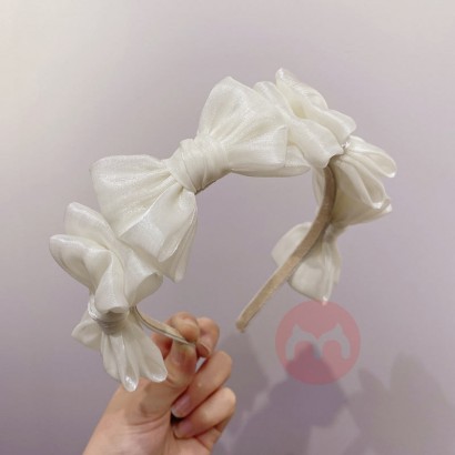 Sweet bow net hair band