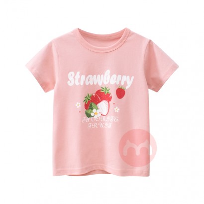 27kids Cute baby girl pink printed ...