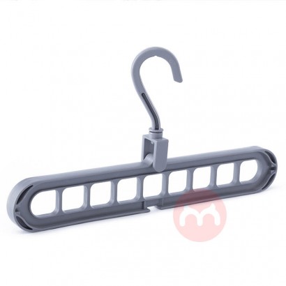 9 hole clothes hanger folding plast...