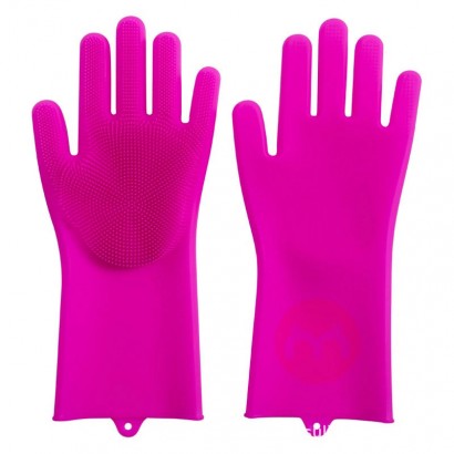 Silicone dishwashing gloves