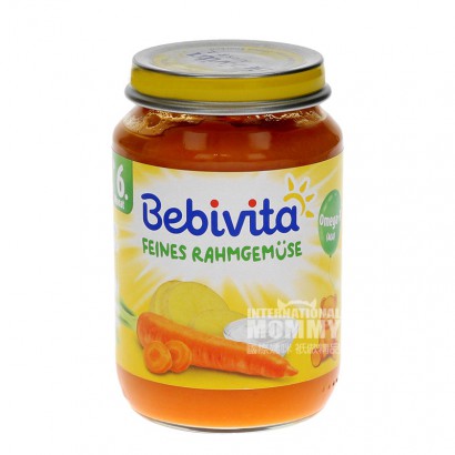 Bebivita 德國貝唯他土豆胡蘿蔔奶油混合泥6個月以上 海外本土原版