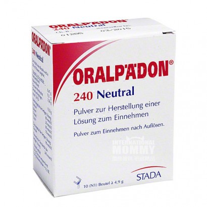 ORALPAEDON 德國ORALPAEDON嬰幼兒寶寶腹瀉專用電解質水原味 海外本土原版