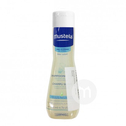 Mustela 法國妙思樂嬰兒無淚洗發露200ml 海外本土原版