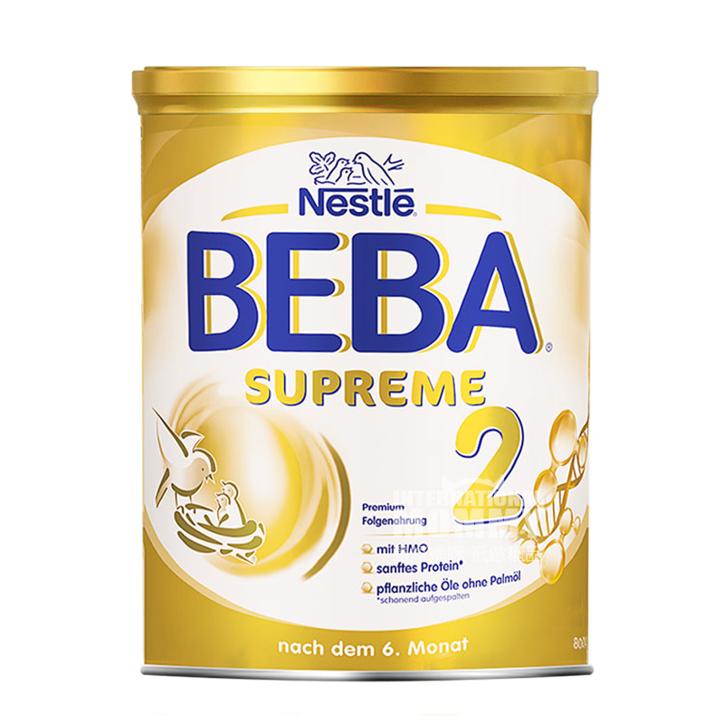 BEBA 德國雀巢貝巴SUPREME兩種HMO嬰幼兒奶粉2段*6 海外...