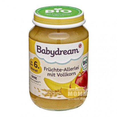 Babydream 德國Babydream有機果蔬雜糧混合泥*6 海外...