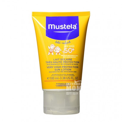 Mustela 法國妙思樂兒童臉部防曬乳SPF50+100ml 海外本土原版