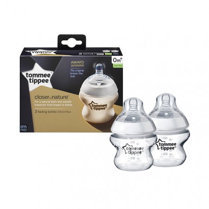 Tommee Tippee 英國湯美天地寬口防脹氣PP奶瓶2件150m...