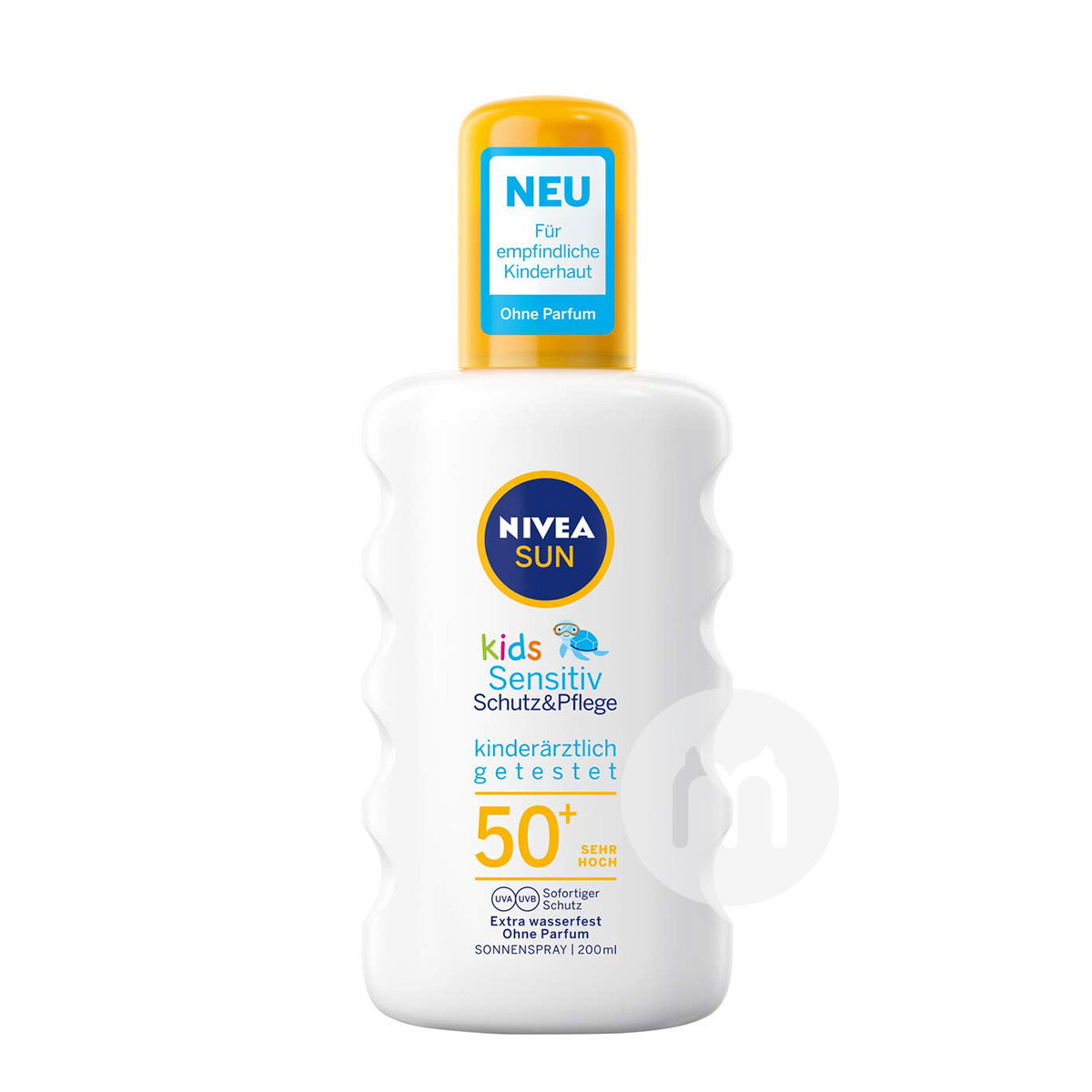 NIVEA 德國妮維雅兒童免敏防水防曬噴霧SPF50+ 海外本土原版