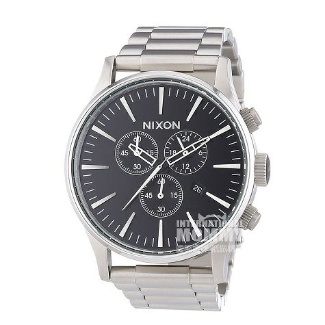 NIXON 美國NIXON男士石英計時碼表A386000-00 海外本...