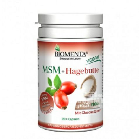 BIOMENTA 德國BIOMENTA MSM+玫瑰果膠囊 海外本土原...