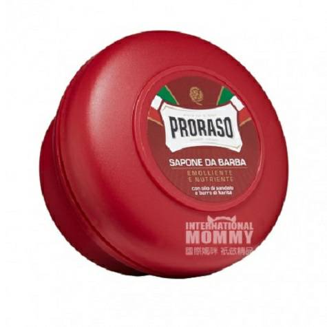 PRORASO 義大利帕拉索檀香油經典清爽剃須膏 海外本土原版