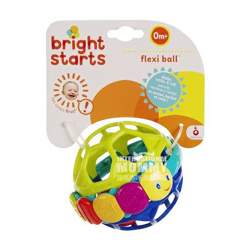 BRIGHT STARTS 美國BRIGHT STARTS寶寶搖鈴球 ...