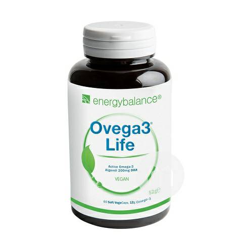 Energybalance 瑞士愛平衡Ovega3 Life DHA海...