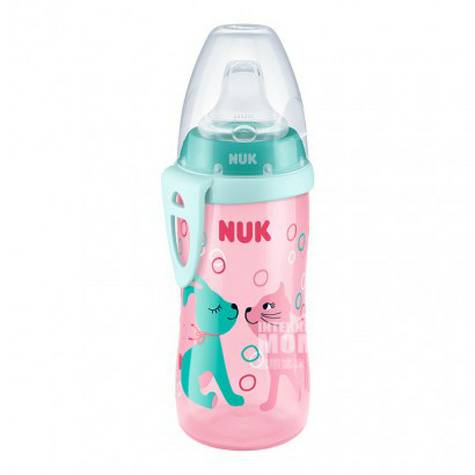 NUK 德國NUK軟矽膠鴨嘴PP塑膠運動水杯300ml 12個月以上 ...