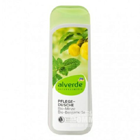 Alverde 德國艾薇德天然薄荷香檸檬沐浴露 海外本土原版