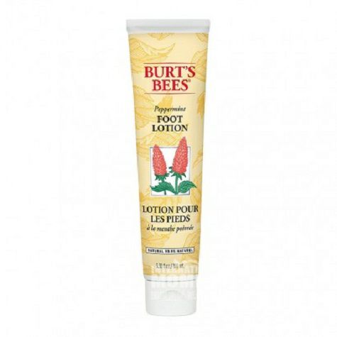 BURT'S BEES 美國小蜜蜂薄荷清新足部修復舒緩乳霜 海外本土原...