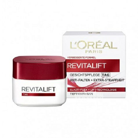 L'OREAL Paris 法國巴黎歐萊雅複顏抗皺緊致滋潤日霜 海外本...