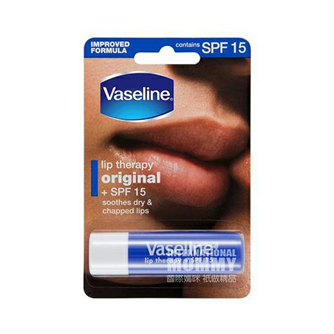 Vaseline 美國凡士林防曬滋潤護唇膏 海外本土原版