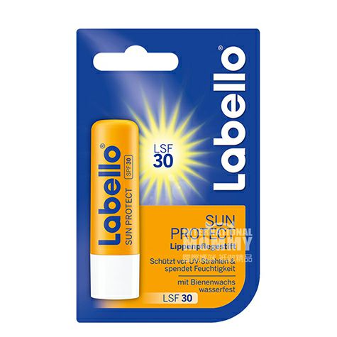 Labello 德國Labello滋潤保濕防水防曬潤唇膏SPF30 海...