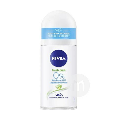 NIVEA 德國妮維雅清新純淨持久幹爽走珠止汗露 海外本土原版