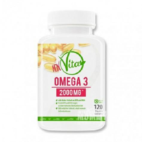 MEIN Vita 德國MEIN Vita Omega 3魚油膠囊12...