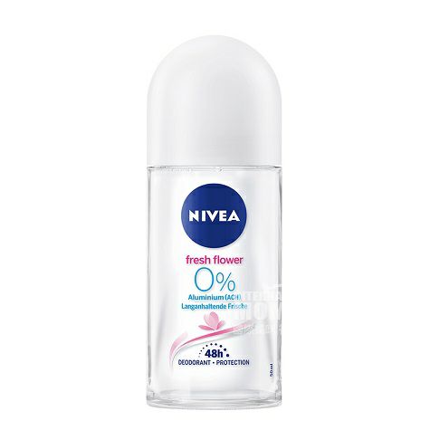 NIVEA 德國妮維雅清新花香止汗露持久幹爽滾珠 海外本土原版