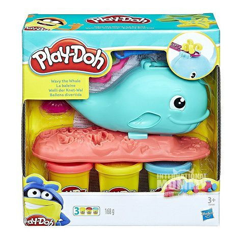 Play Doh 美國培樂多樂趣鯨魚組合橡皮泥套裝 海外本土原版