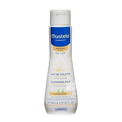 Mustela 法國妙思樂嬰兒童潔面乳200ml 海外本土原版