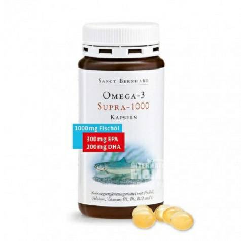 Sanct Bernhard 德國聖特Omega-3 1000mg深海...