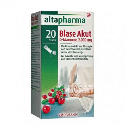 Altapharma 德國Altapharma膀胱泌尿系統沖劑20支 ...