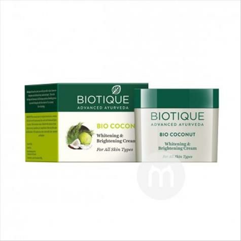 BIOTIQUE 印度百奧田椰子亮白霜 海外本土原版