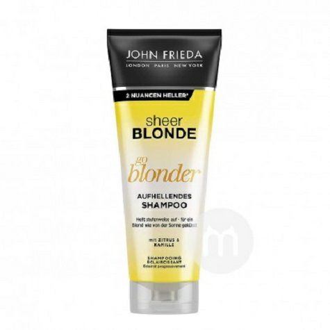 JOHN FRIEDA 英國JOHN FRIEDA淺發金髮活力潤發洗發...