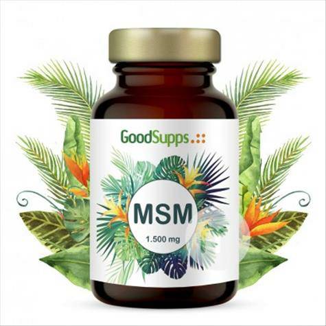 GoodSupps 德國GoodSupps MSM膠囊365粒 海外本...