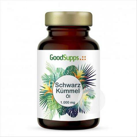 GoodSupps 德國GoodSupps黑孜然油膠囊400粒 海外本...