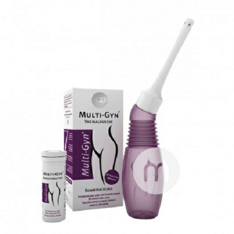 MULTI-GYN 荷蘭MULTI-GYN女性私處沖洗器+護理泡騰片組...