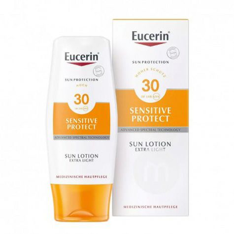 Eucerin 德國優色林防水防曬乳液LSF30 150ml 海外本土原版