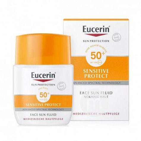 Eucerin 德國優色林敏感保護面部防曬霜LSF50+ 50ml 海外本土原版