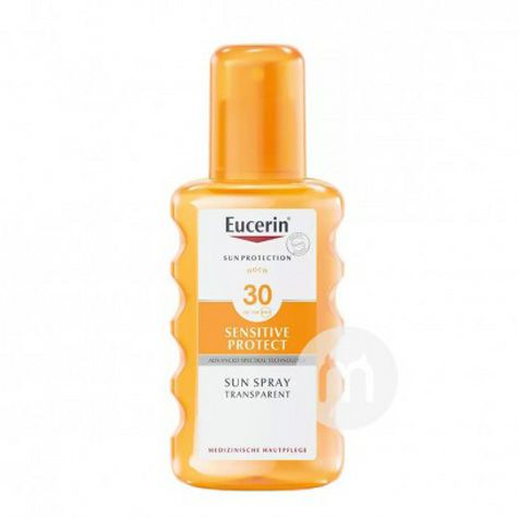 Eucerin 德國優色林敏感保護身體防曬噴霧LSF30 200ml 海外本土原版