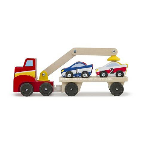 Melissa & Doug 美國美麗莎和豆豆 磁性裝車機 海外本土原...