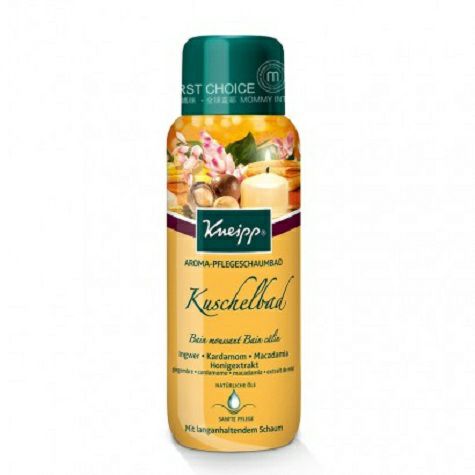 Kneipp 德國克奈圃堅果蜂蜜生薑豆蔻泡泡澡沐浴露 海外本土原版