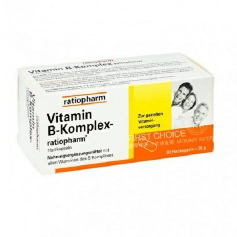 Ratiopharm 德國Ratiopharm全B族維生素膠囊 海外本...