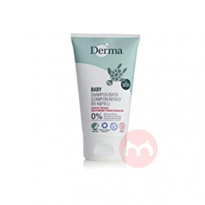 Derma Eco 丹麥Derma Eco有機水嫩寶寶洗發沐浴二合一 海外本土原版