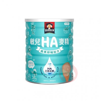 Quaker 丹麥桂格敏兒HA麥精纖果順暢700g 海外本土原版