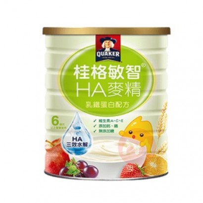 Quaker 丹麥桂格敏智HA乳鐵蛋白麥精700g 海外本土原版