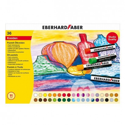 EBERHARD FABERドイツEBERHARD FABERキッズカラー油絵棒36個入り