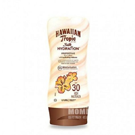 HAWAIIAN Tropicアメリカハワイ熱帯シルク滑り日焼け止め保...